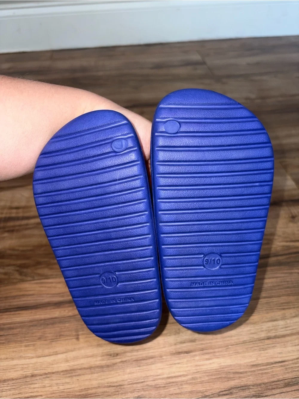 Lily & Dan Royal Blue Slides Unisex Toddler 9/10 NWOT